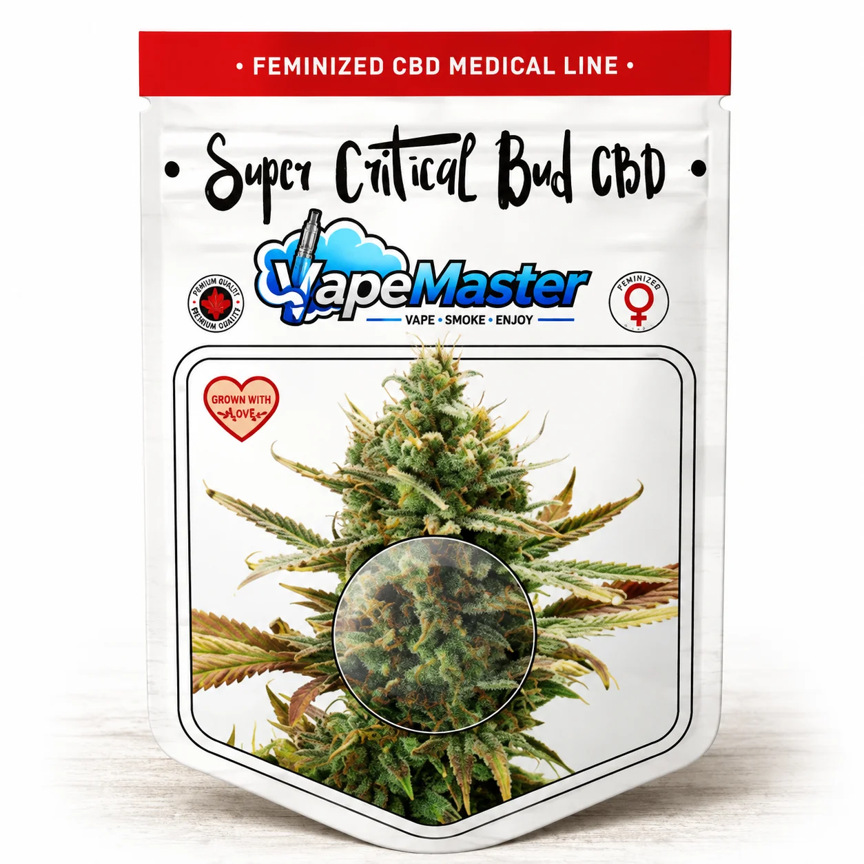 Super Critical Bud CBD (Garden of Green) feminized
